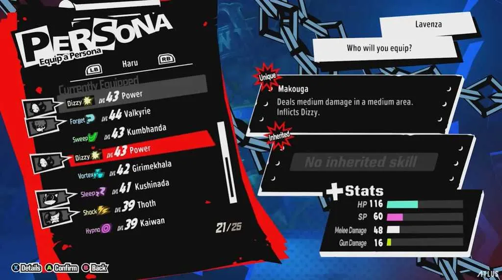 Persona 5 Tactica Persona