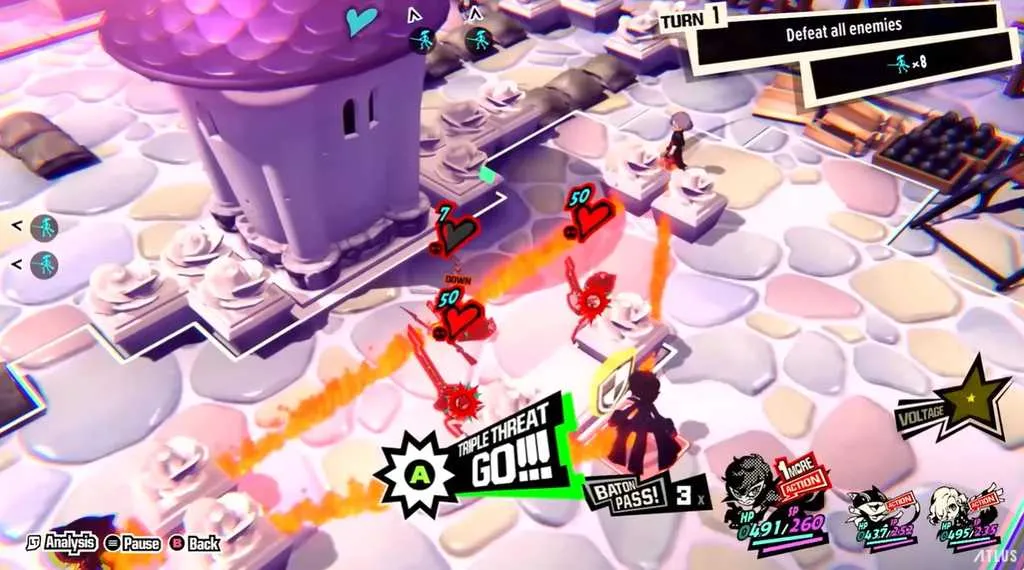 Persona 5 Tactica Tripple